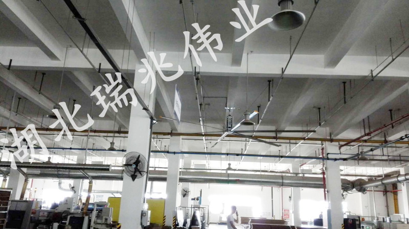 整體降溫、工業(yè)大風(fēng)扇、超大覆蓋面積、節(jié)約成本
