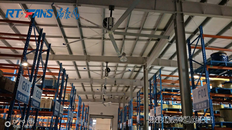 工業(yè)大風扇  瑞泰風工業(yè)大風扇 廠房車間降溫  大風扇 湖北工業(yè)大風扇