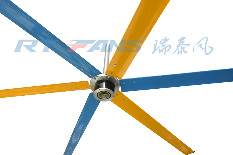 高大空間場所用什么通風(fēng)降溫設(shè)備好？當(dāng)然是瑞泰風(fēng)工業(yè)大風(fēng)扇啦！