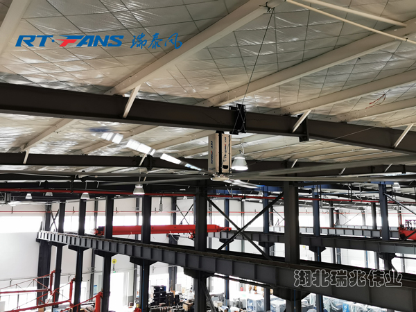 大型廠房車間降溫方案，就選瑞泰風大型工業(yè)風扇