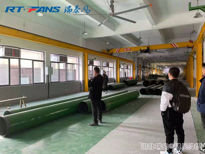 工業(yè)大風扇降溫覆蓋面積廣，四季適用!